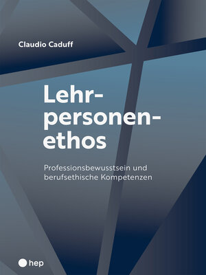 cover image of Lehrpersonenethos (E-Book)